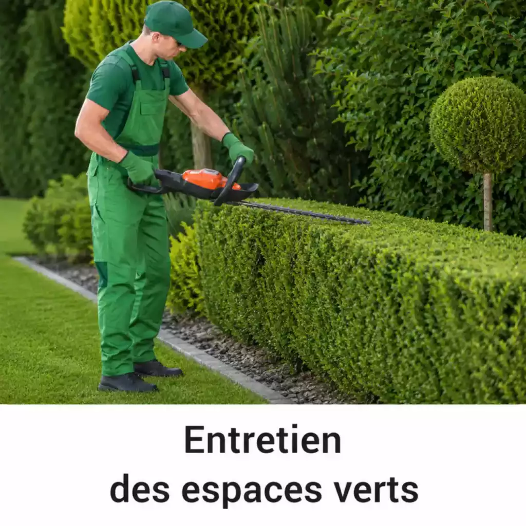 Entretien des espaces verts